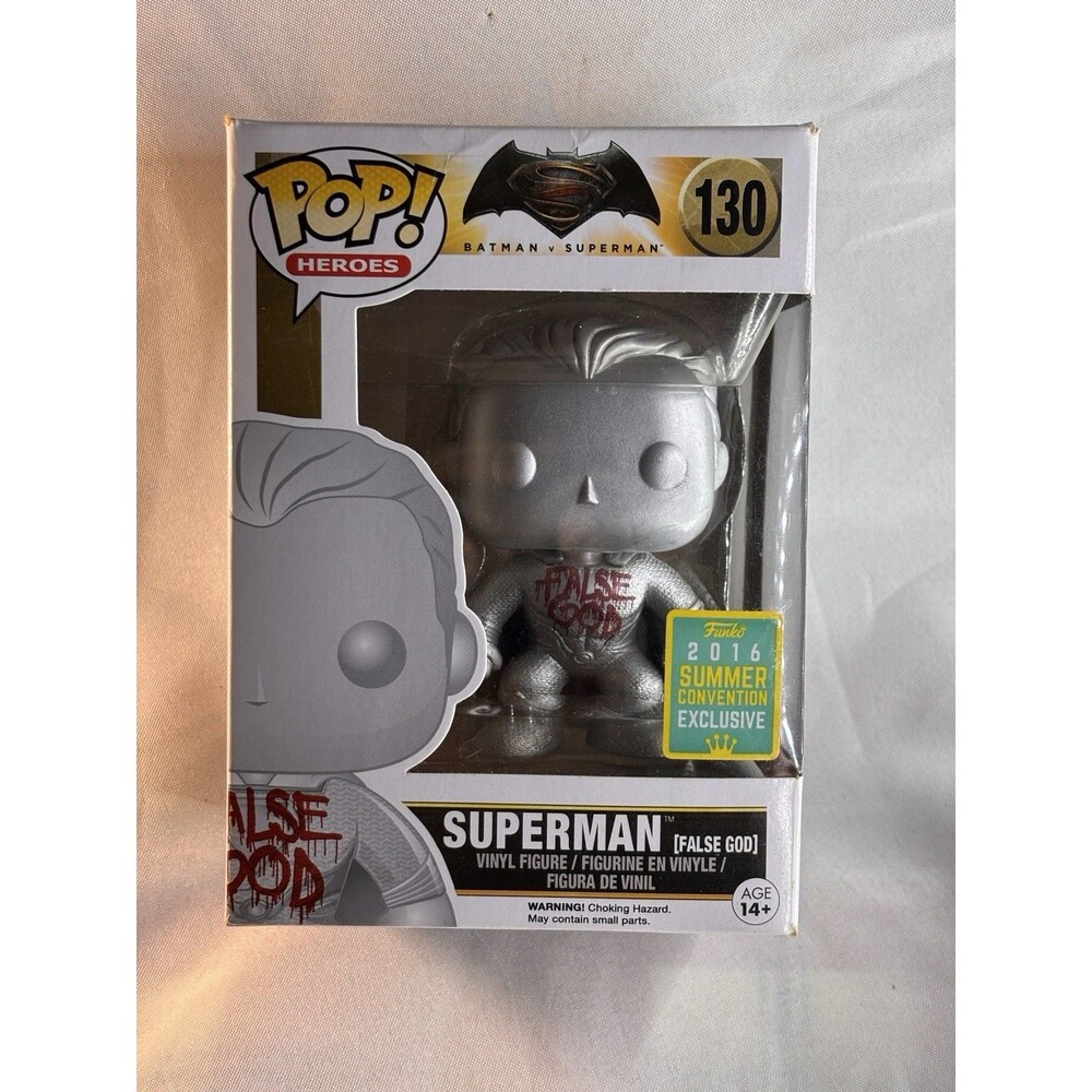 Funko Pop! Vinyl: DC Comics - Superman False God (Metallic) #130